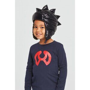 Boys  Dino Trapper Hat - Cat & Jack Black One Size